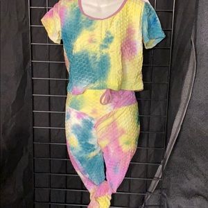 Two-piece romper sets